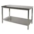 Table inox soude Largeur 800mm - Profondeur 800mm BERTRAND en stock